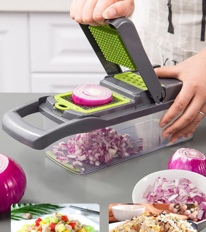 Multifunctional Vegetable Cutter Home Kitchen Slicing and Dicing Fruit Artifact