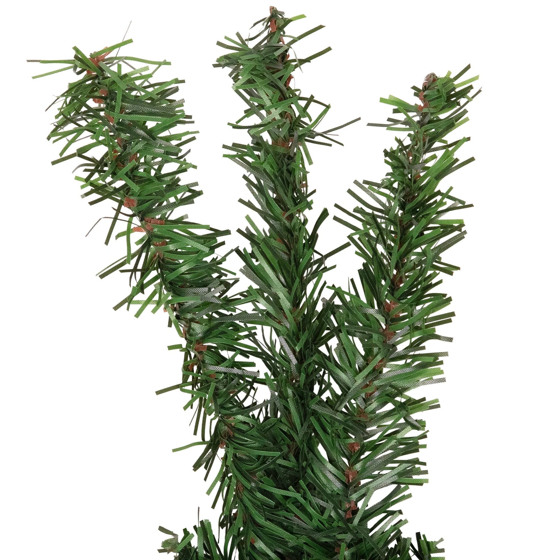 9' X 10" Unlit Green Canadian Pine Artificial Christmas Wreath