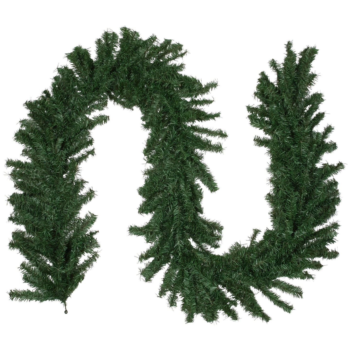 9' X 10" Unlit Green Canadian Pine Artificial Christmas Wreath